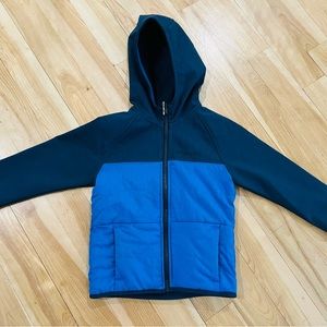 Columbia kids weather proof jacket with fleece lining